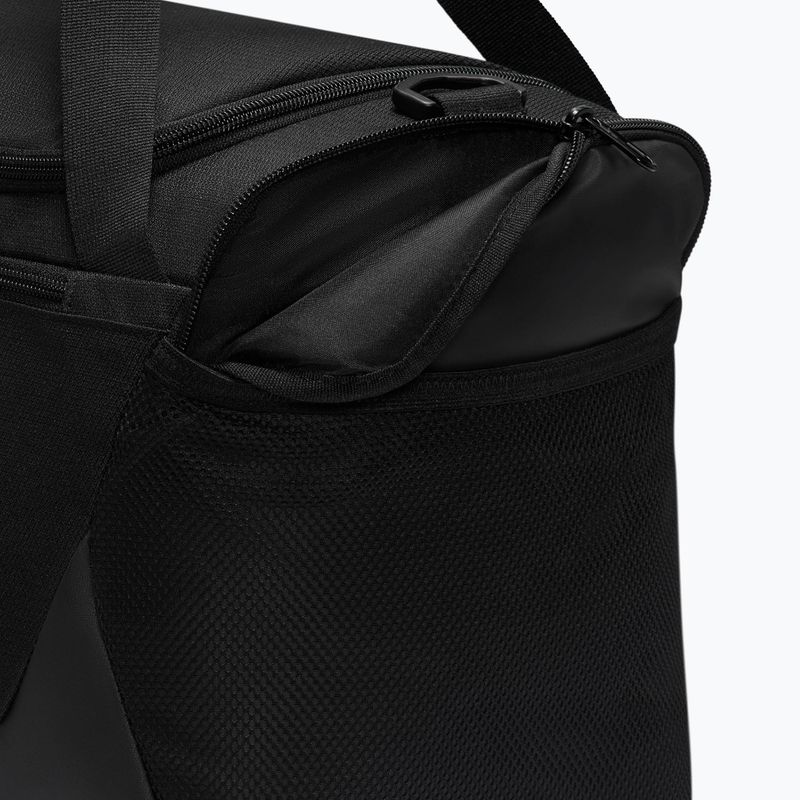 Training bag Nike Brasilia Duffel Extra Small 24 l black/black/white 8