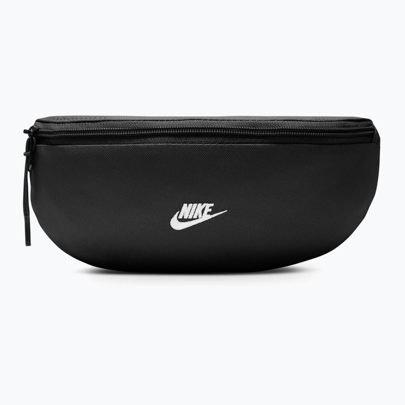 Waist bag Nike Heritage 2.0 1 l black/black/white 2