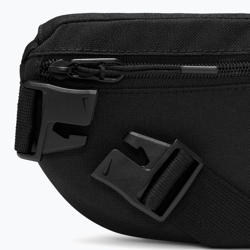 Waist bag Nike Heritage 2.0 1 l black/black/white 7