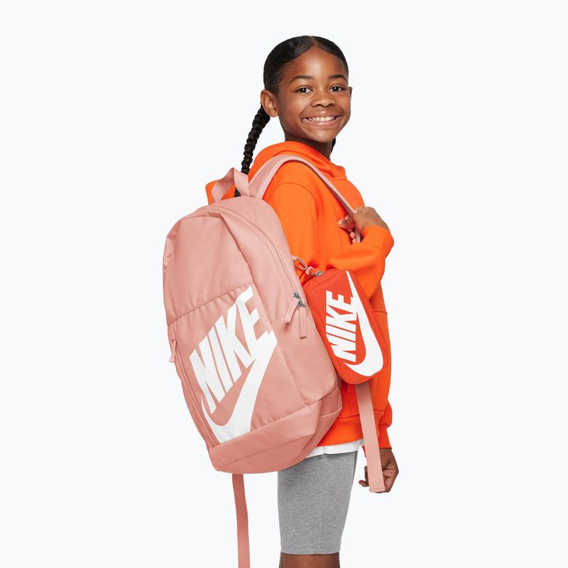 Children's city backpack Nike Elemental Shoebox 20 l arctic orange/orange/white 7