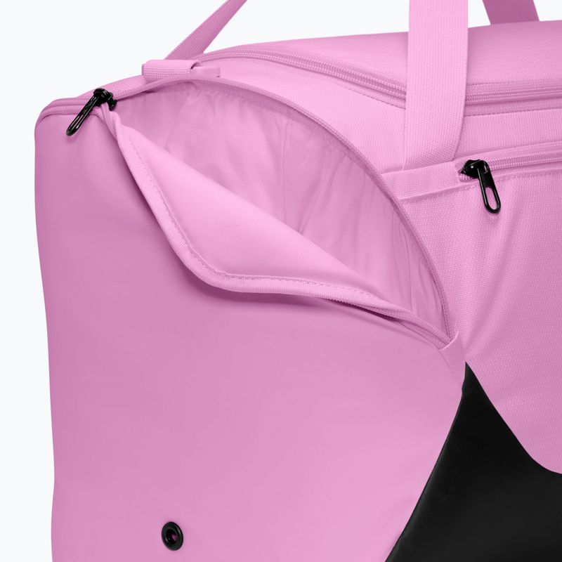 Training bag Nike Brasilia Duffel Small 40 l light magenta/black/black 8