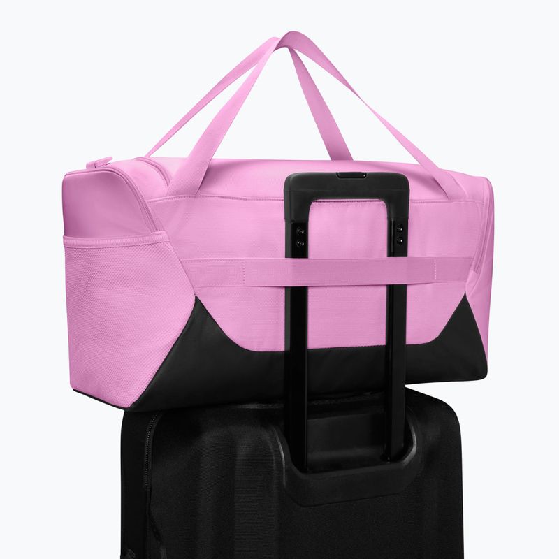 Training bag Nike Brasilia Duffel Small 40 l light magenta/black/black 9