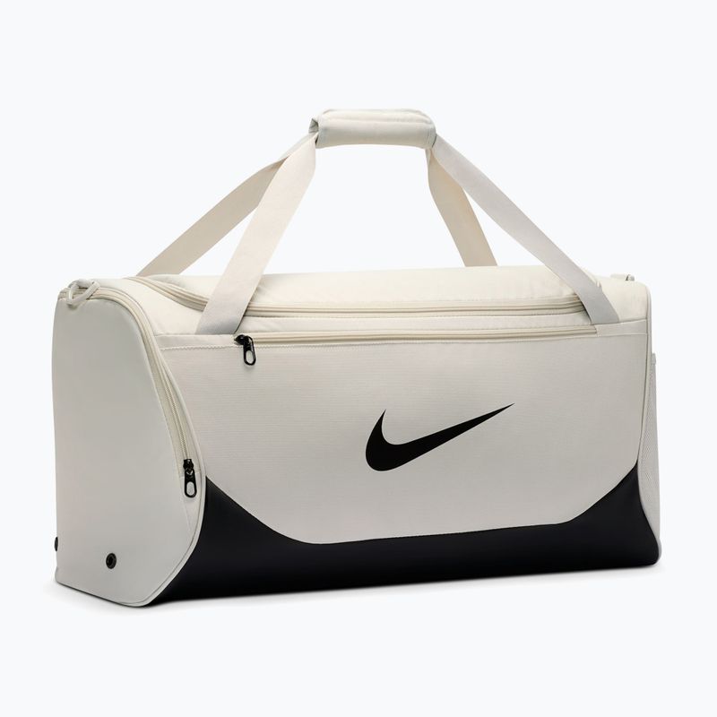 Training bag Nike Brasilia Duffel Medium 60 l light bone/black/black