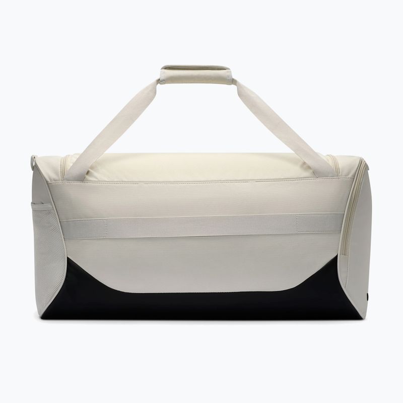 Training bag Nike Brasilia Duffel Medium 60 l light bone/black/black 2