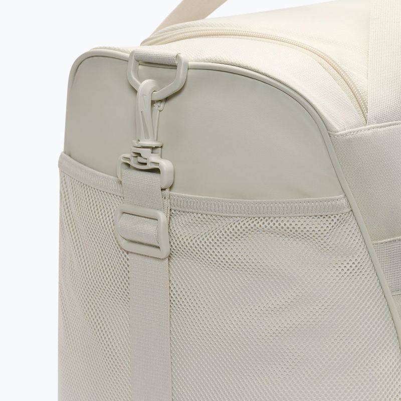 Training bag Nike Brasilia Duffel Medium 60 l light bone/black/black 8