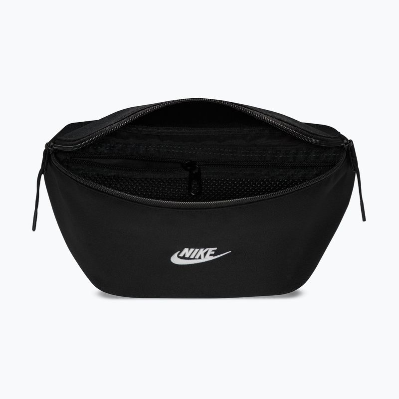 Waist bag Nike Heritage 2.0 3 l black/black/white 4