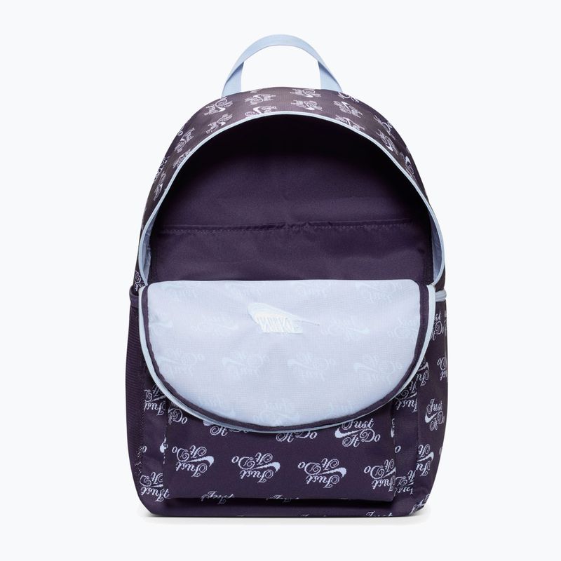 Urban backpack Nike Heritage 23 l purple dynasty/hydrogen blue 4