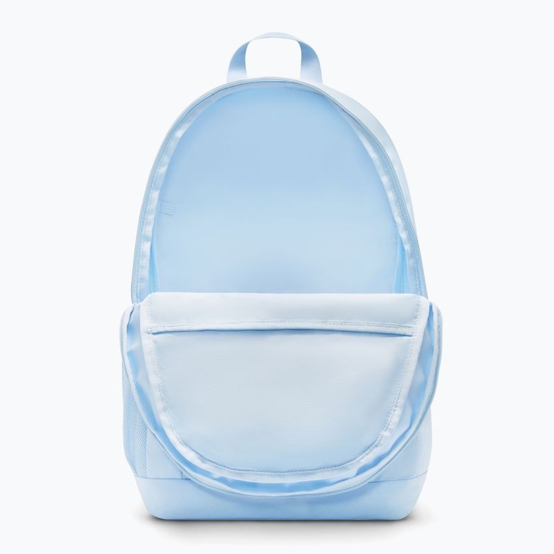 Children's city backpack Nike Elemental Shoebox 20 l hydrogen blue/orange/white 4
