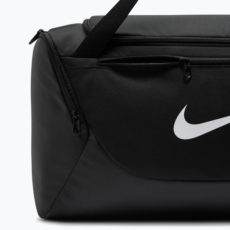 Training bag Nike Brasilia Duffel Small 40 l black/black/white 6