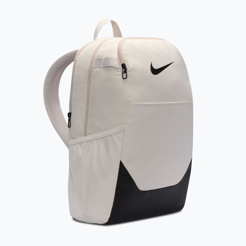 Backpack Nike Brasilia 24 l light bone/black/black 2