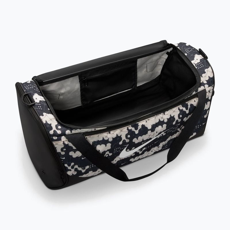 Training bag Nike Brasilia 60 l chalk/black/white 5