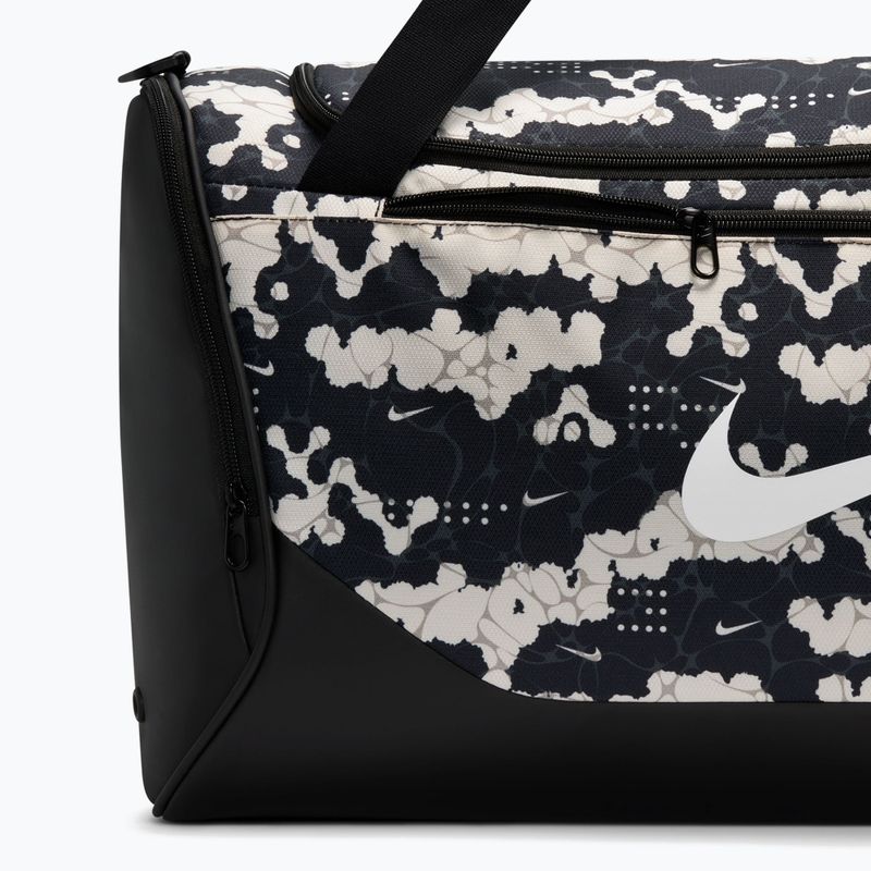Training bag Nike Brasilia 60 l chalk/black/white 6