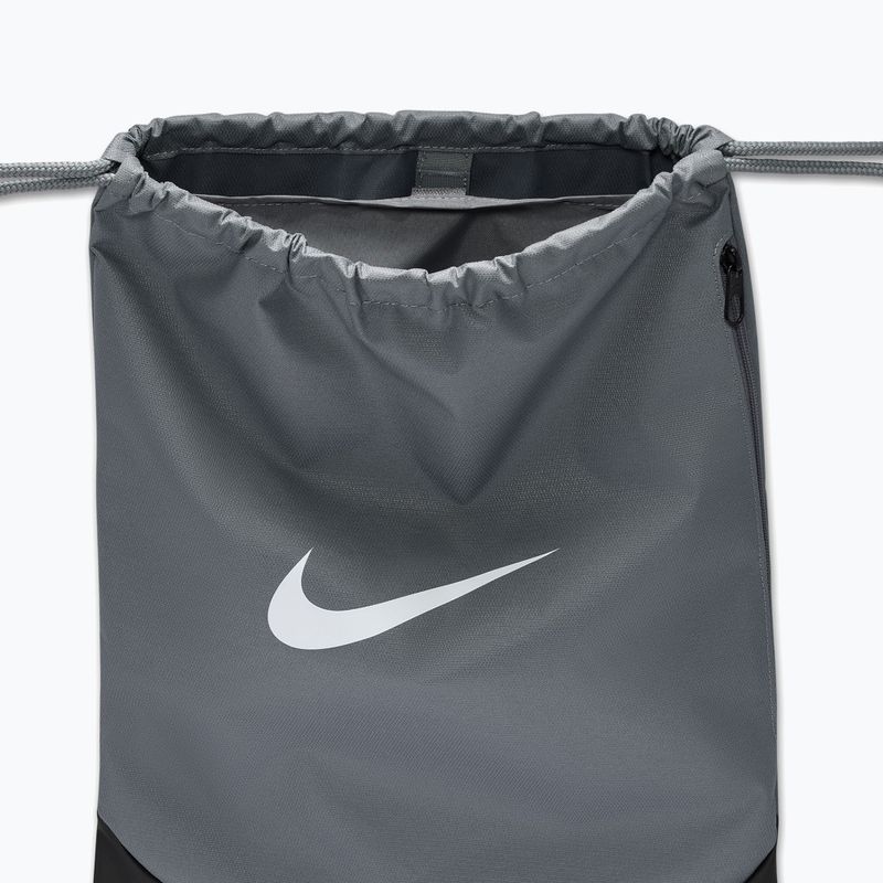 Bag Nike Brasilia 18 l smoke grey/black/white 3