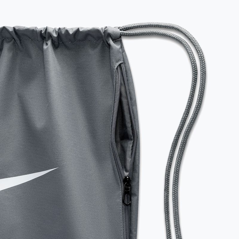 Bag Nike Brasilia 18 l smoke grey/black/white 4