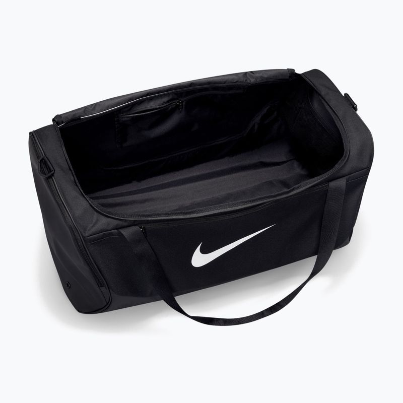 Training bag Nike Brasilia Duffel Large 95 l black/black/white 4