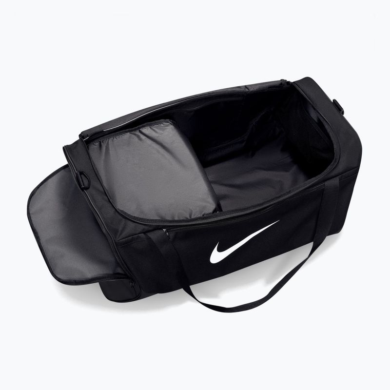 Training bag Nike Brasilia Duffel Large 95 l black/black/white 5