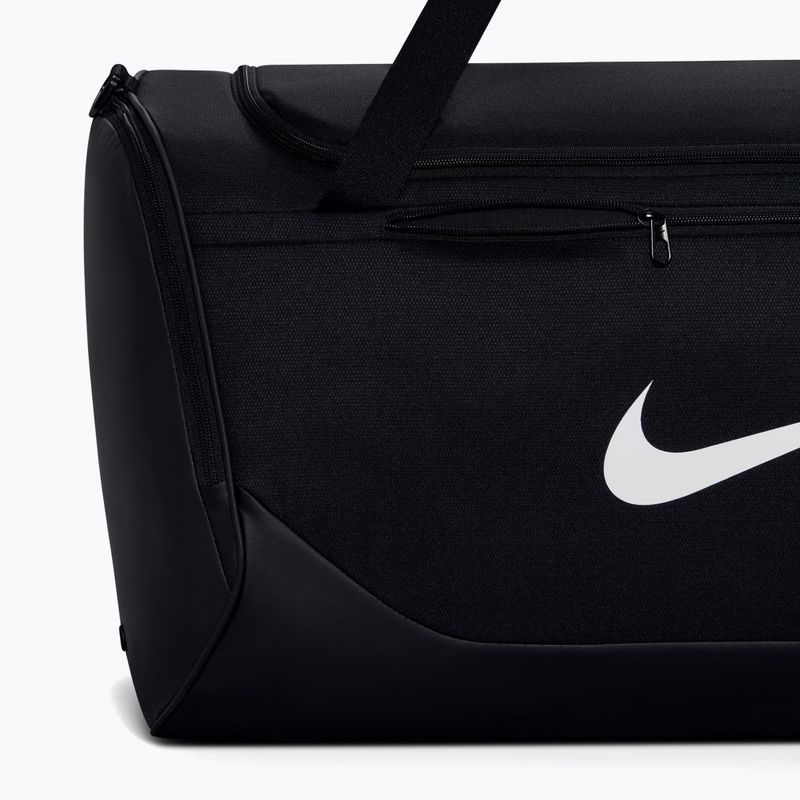 Training bag Nike Brasilia Duffel Large 95 l black/black/white 6