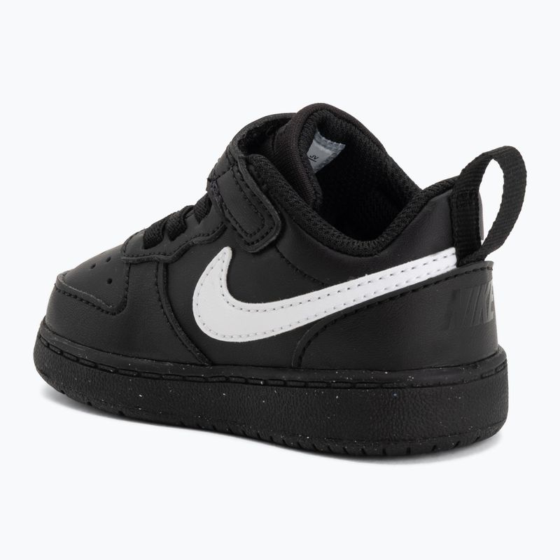 Children's shoes Nike Court Borough Low Recraft black/black/white 3