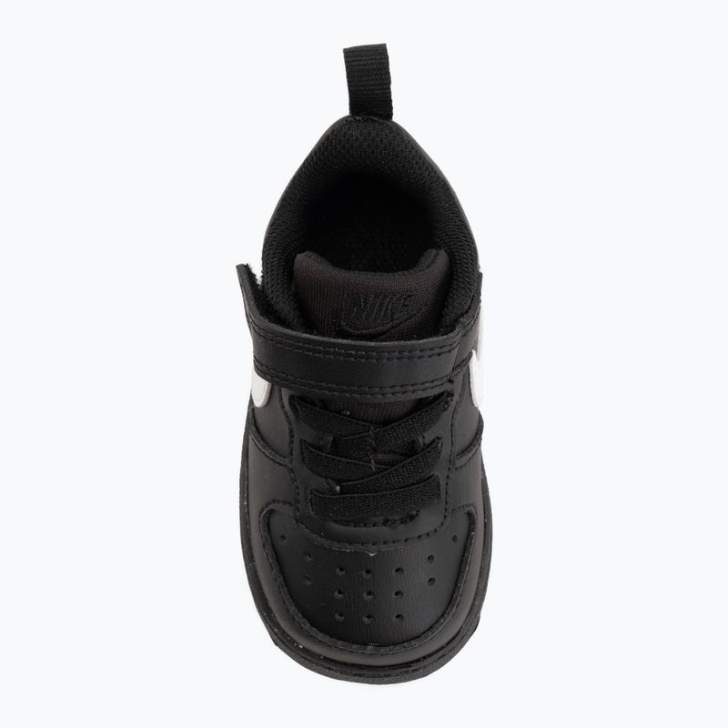 Children's shoes Nike Court Borough Low Recraft black/black/white 5