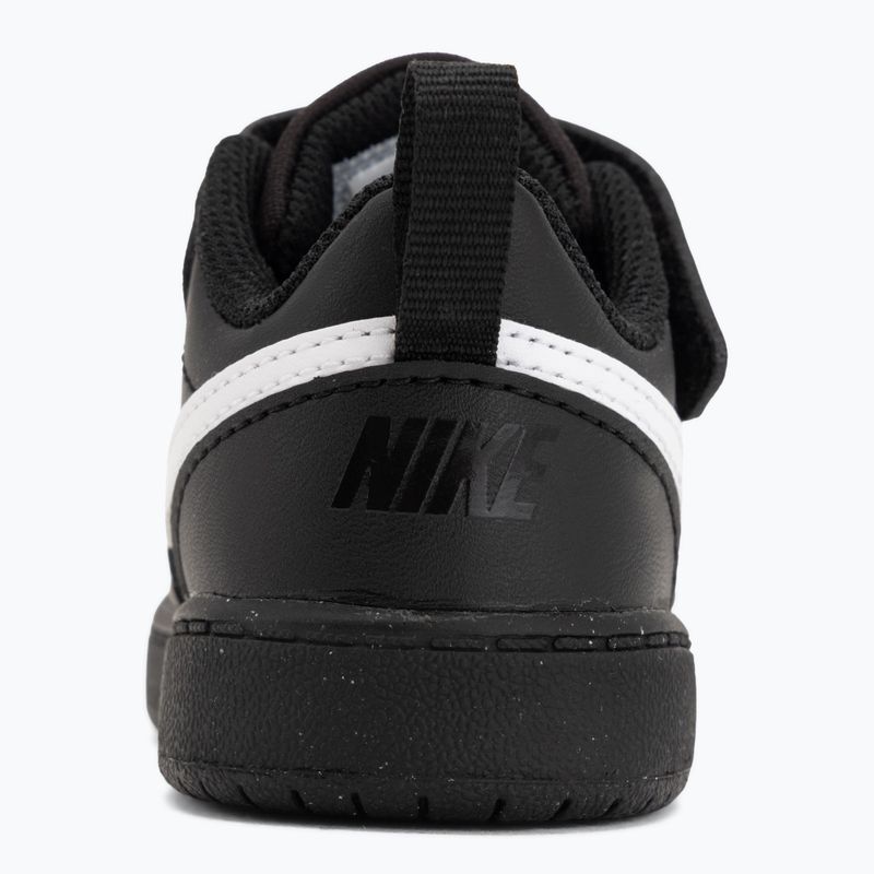 Children's shoes Nike Court Borough Low Recraft black/black/white 6