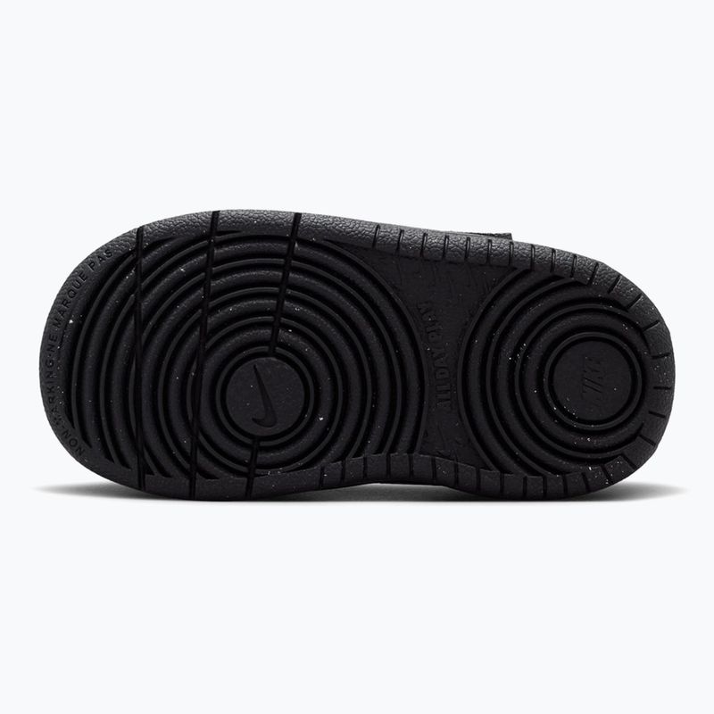 Children's shoes Nike Court Borough Low Recraft black/black/white 3
