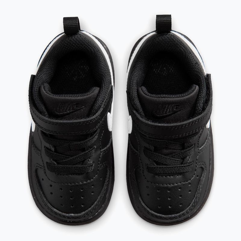 Children's shoes Nike Court Borough Low Recraft black/black/white 4