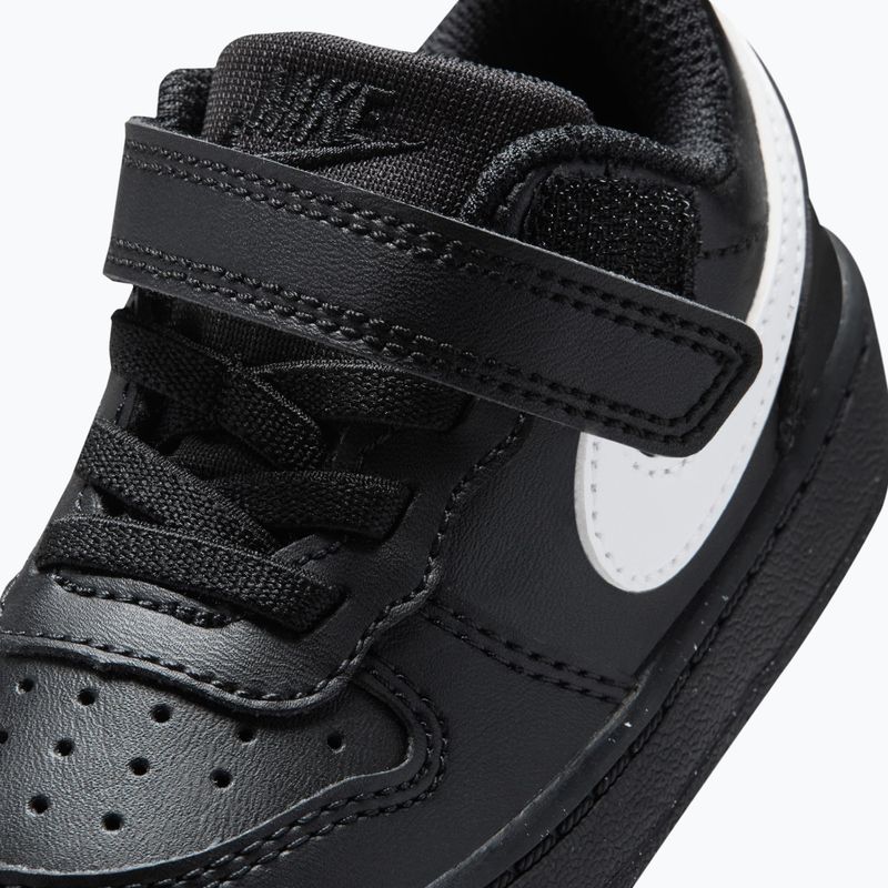 Children's shoes Nike Court Borough Low Recraft black/black/white 5