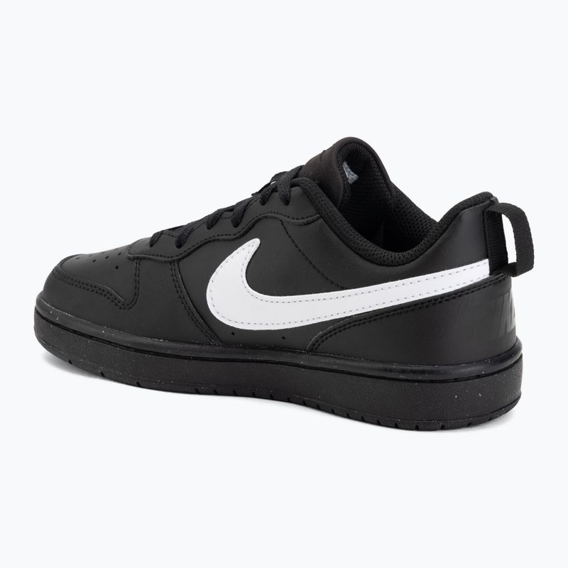Nike Court Borough Low Recraft shoes black/black/white 3