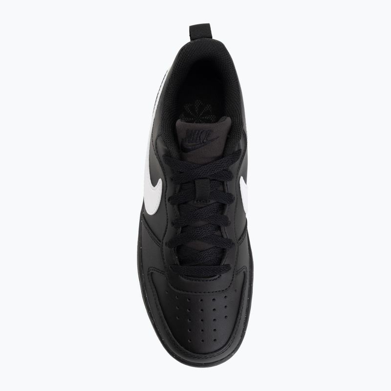 Nike Court Borough Low Recraft shoes black/black/white 5