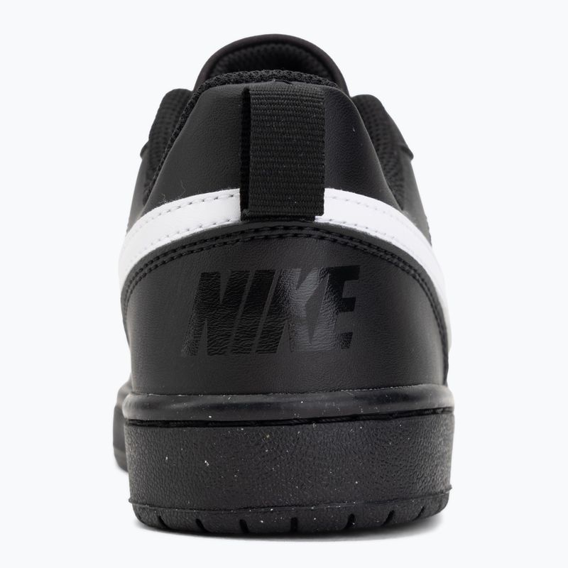 Nike Court Borough Low Recraft shoes black/black/white 6