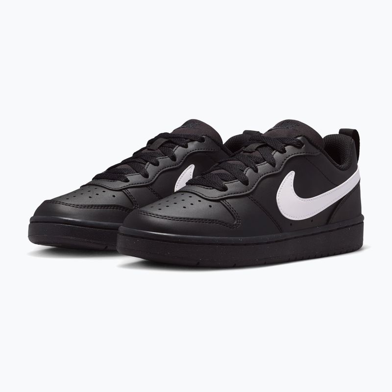 Children's shoes Nike Court Borough Low Recraft black/black/white 3