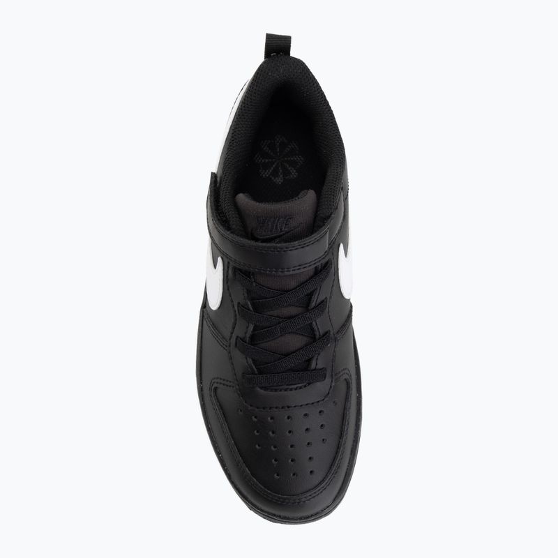 Children's shoes Nike Court Borough Low Recraft black/black/white 5