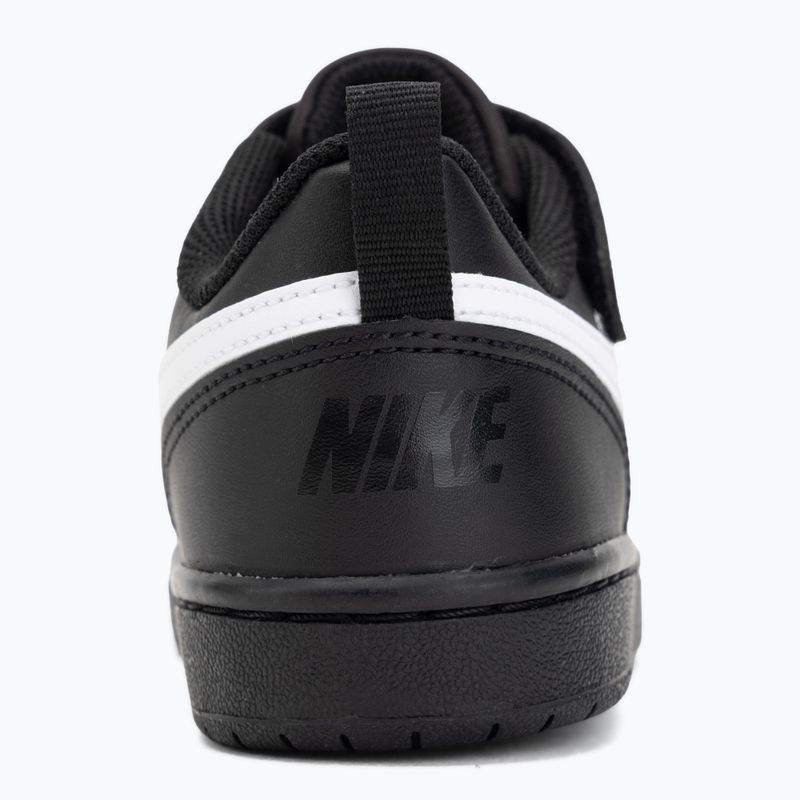 Children's shoes Nike Court Borough Low Recraft black/black/white 6