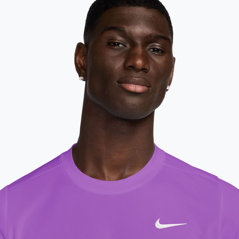 Men's tennis T-shirt Nike Court Dri-Fit Victory bright violet/white 3