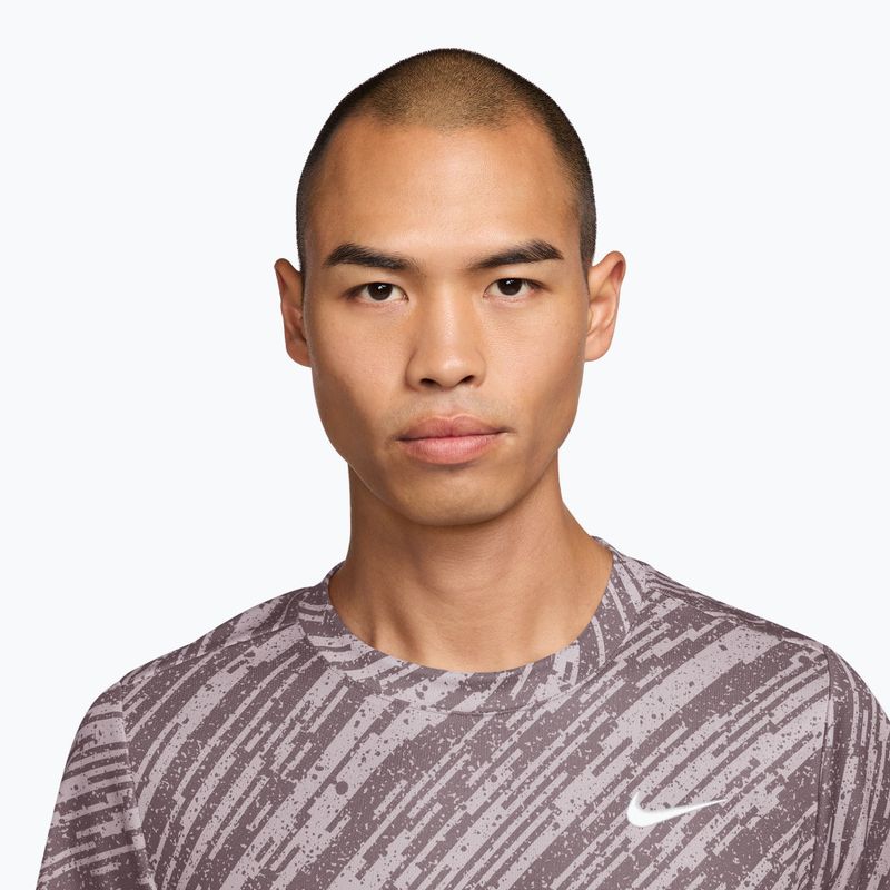 Men's tennis T-shirt Nike Court Dri-Fit Victory Print platinum violet/white 3