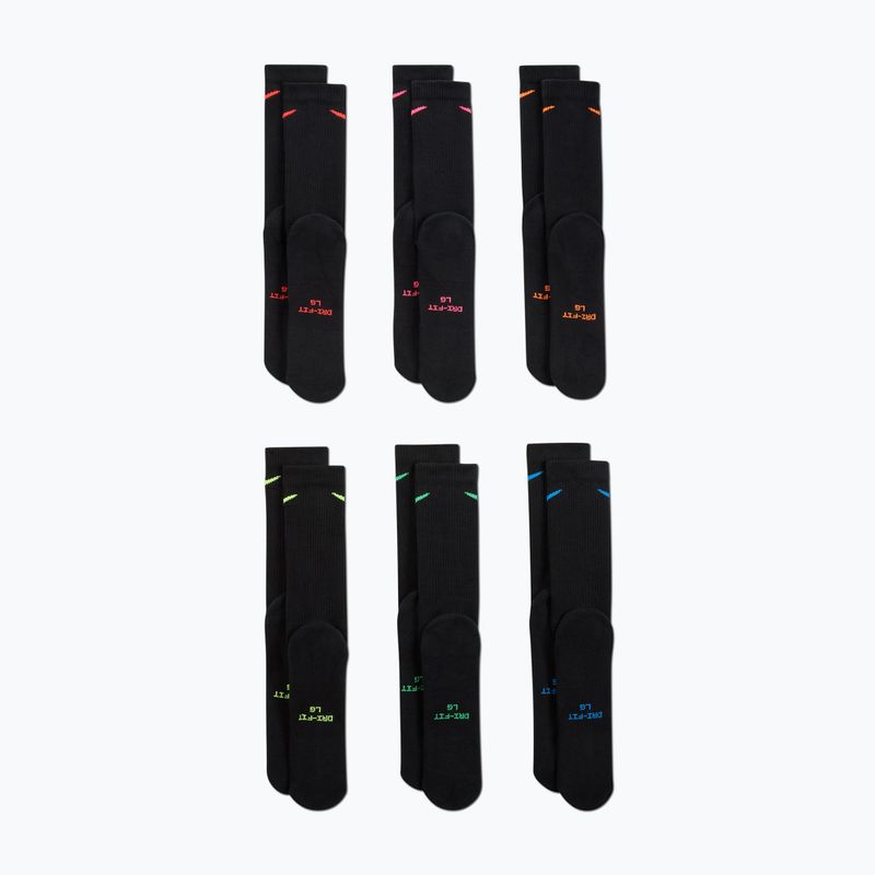 Socks Nike Everyday Elevated 6 pack multi-color 909 2