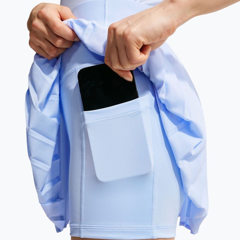 Tennis skirt Nike Victory Dri-Fit High-Waisted Pleated hydrogen blue/hydrogen blue/white 8