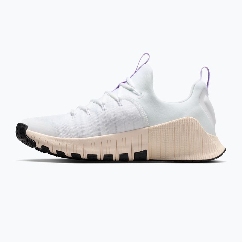 Women's training shoes Nike Free Metcon 6 white/violet mist/chalk/hot lava 9
