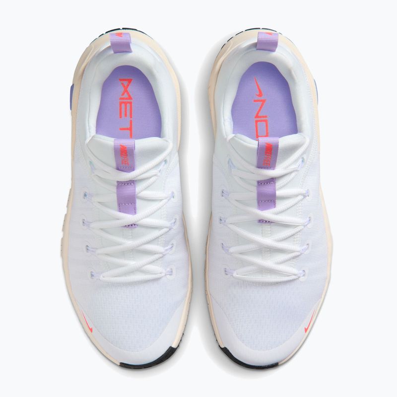Women's training shoes Nike Free Metcon 6 white/violet mist/chalk/hot lava 12