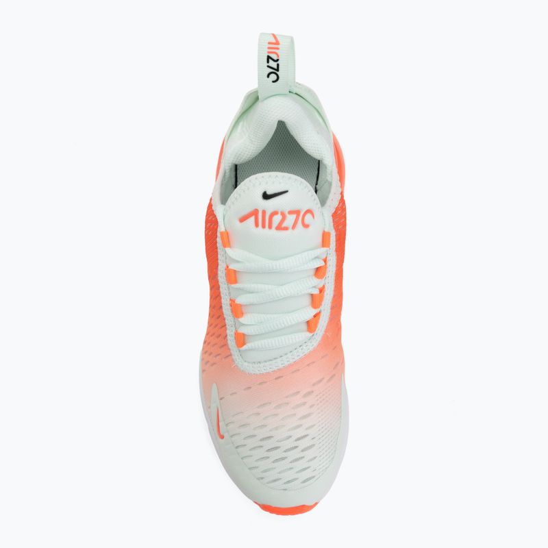 Nike Air Max shoes 270 barely green/hot lava/black 5