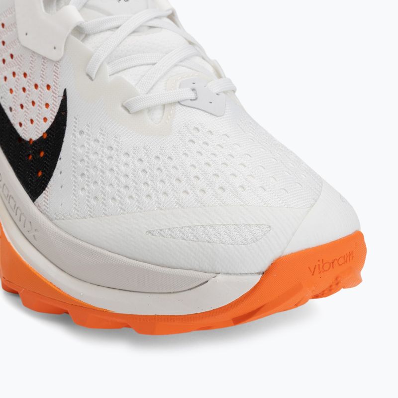 Men's running shoes Nike ACG Zegama Trail summit white/phantom/safety orange/black 7