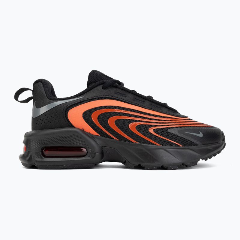 Nike Air Max Fire shoes black/picante red/smoke grey 2