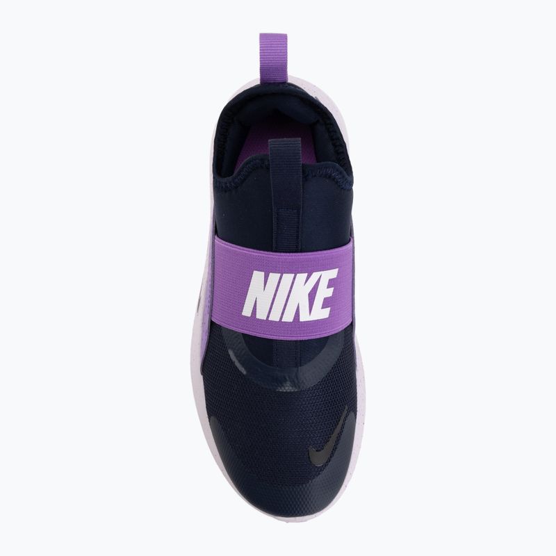 Children's shoes Nike Flex Runner 4 blackened blue/bright violet/black 5