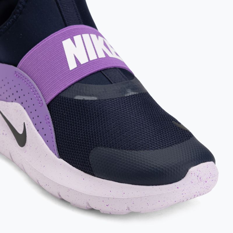Children's shoes Nike Flex Runner 4 blackened blue/bright violet/black 7