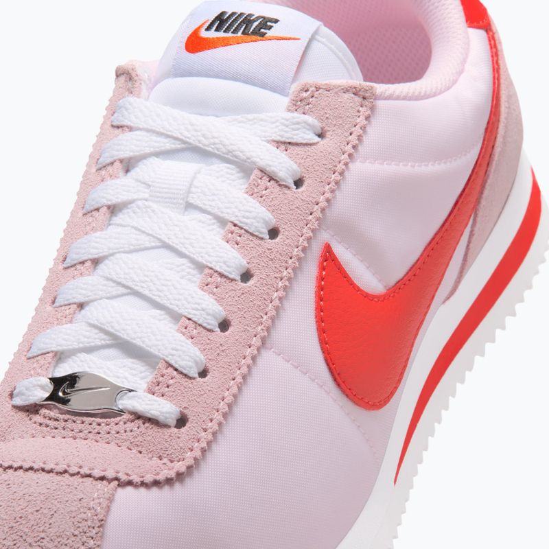 Women's shoes Nike Cortez pink foam/white/safety orange/light crimson 3