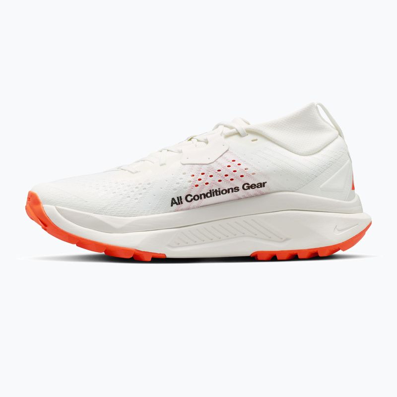 Men's running shoes Nike ACG Zegama Trail summit white/phantom/safety orange/black 9