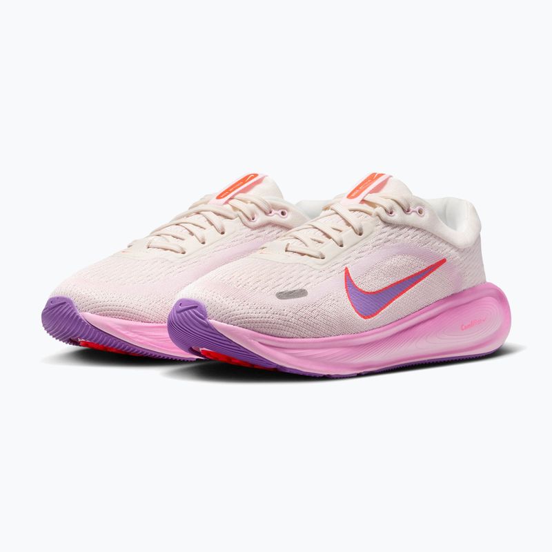Running shoes Nike Stellar Ride chalk/pink foam/bright violet 3