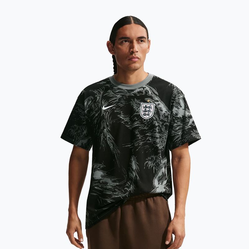 Men's football shirt Nike England Soccer dark steel grey
