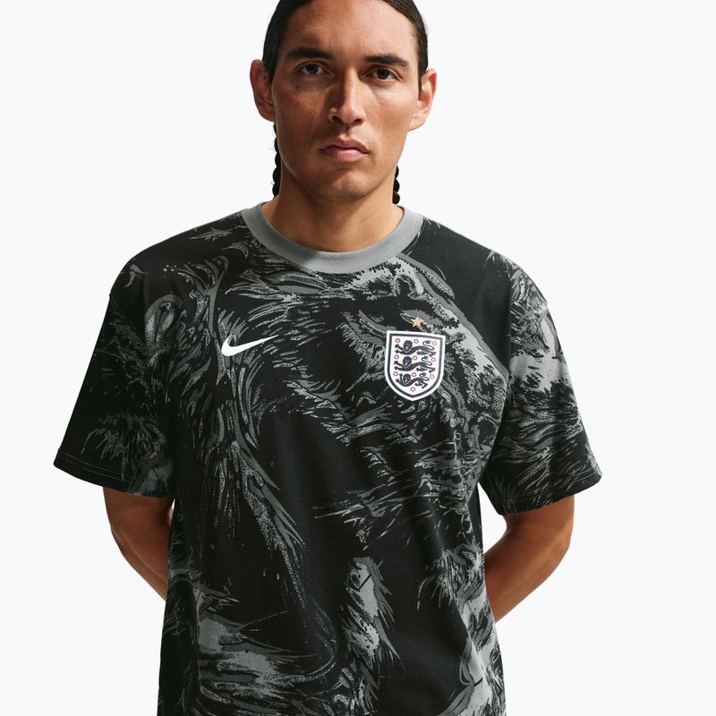 Men's football shirt Nike England Soccer dark steel grey 4