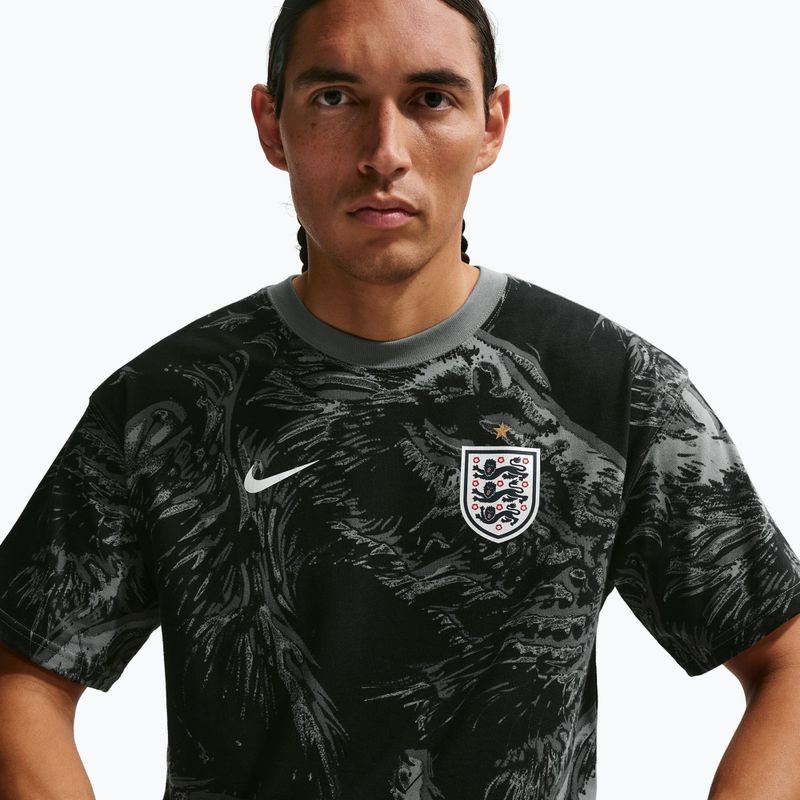 Men's football shirt Nike England Soccer dark steel grey 5